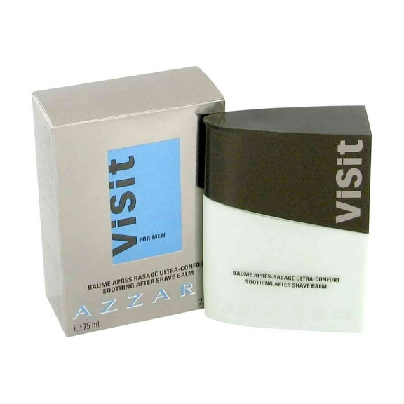 Azzaro Visit for Men 2.6 oz Soothing After Shave Balm 75 ml NIB