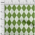 thumbnail image 2 of oneOone Rayon Green Fabric Argyle Sewing Fabric By The Yard Printed Diy Clothing Sewing Supplies 56 Inch Wide, 2 of 4