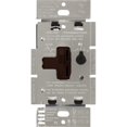 thumbnail image 1 of Interruptor de intensidad Lutron Ariadni/Toggler LED+ 150 W, color marrón, 1 of 8