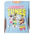 thumbnail image 4 of Looney Tunes Men's 90s Streetwear Characters Graphic Design T-Shirt, 4 of 4
