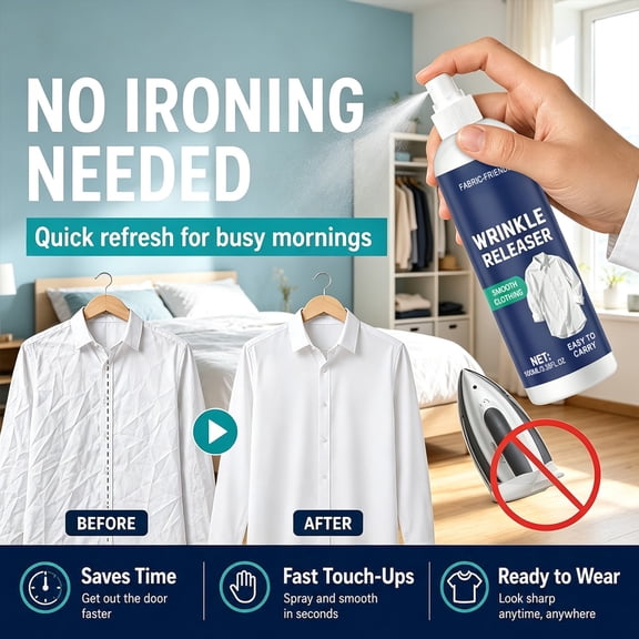 Clearance Under $3 Instant Wrinkle Releaser Spray