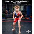 thumbnail image 4 of Exxact Sports Sublimated Youth Wrestling Singlet For Boys, Premium Powerlifting Singlet, Kids Wrestling Singlets For Training (YS, Spartans), 4 of 7