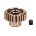 thumbnail image 1 of Engranaje del motor del piñón de 48P 14.2mm 25T para el reemplazo del piñón del motor del coche de carreras RC 1:10 CUTICAT Piezas del piñón del carro RC, 1 of 8