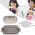 thumbnail image 4 of Lonchera Bento Envase de Comida para el Almuerzo de Acero Inoxidable Contenedores de Almuerzo Aislados Caja Bento Contenedores de Almacenamiento de Alimentos para Estudiantes ANGGREK Otros, 4 of 8