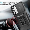 thumbnail image 2 of Funda para GANGXUN Samsung Galaxy A16 - Soporte metálico, Función magnética, Negro, 2 of 5