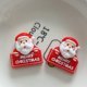 thumbnail image 1 of Alce de muñeco de nieve de Papá Noel brillante hecho a mano para niños, horquilla para el pelo, broche de taza, accesorios de resina, 1 of 6
