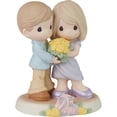 thumbnail image 4 of Precious Moments 223017 Twenty-Five Happy Years Together Bisque Porcelain Figurine, 4 of 4