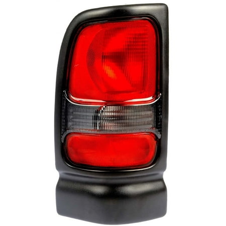- Tail Light Assembly - Driver Side Left - Fits 1994-2002 Dodge Ram Pickup w/o Sport Package