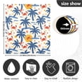 thumbnail image 4 of Dishwasher Magnet Cover Magnetic Fridge Door Cover Home Kitchen Decor Summer Palm Trees and Crabs 23"x 26", 4 of 6
