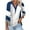 Navy, variant on SCSAlgin Blouses for Women Dressy Casual 3/4 Length Sleeve Womens Tops Trendy Summer Spring Shirts