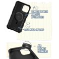 thumbnail image 4 of Smartish iPhone 14 Protective Case - Gripzilla Compatible with MagSafe [Rugged + Tough] Armored Slim Cover with Drop Protection - Black Tie Affair, 4 of 6