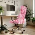 thumbnail image 3 of POLERO Stretch All-in-One High Back Computer Chair Cover for Home Office, Elastic Cloth Washable Office Chair Cover with Non-Slip, 3 of 7