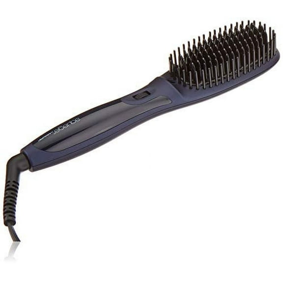 AQUAGE Ionic Thermal Paddle Brush, Achieve Shiny, Healthy-Looking Results with Ease, Provides Ideal Tension to Smooth with Effortless Glide, Adjustable Heat Settings