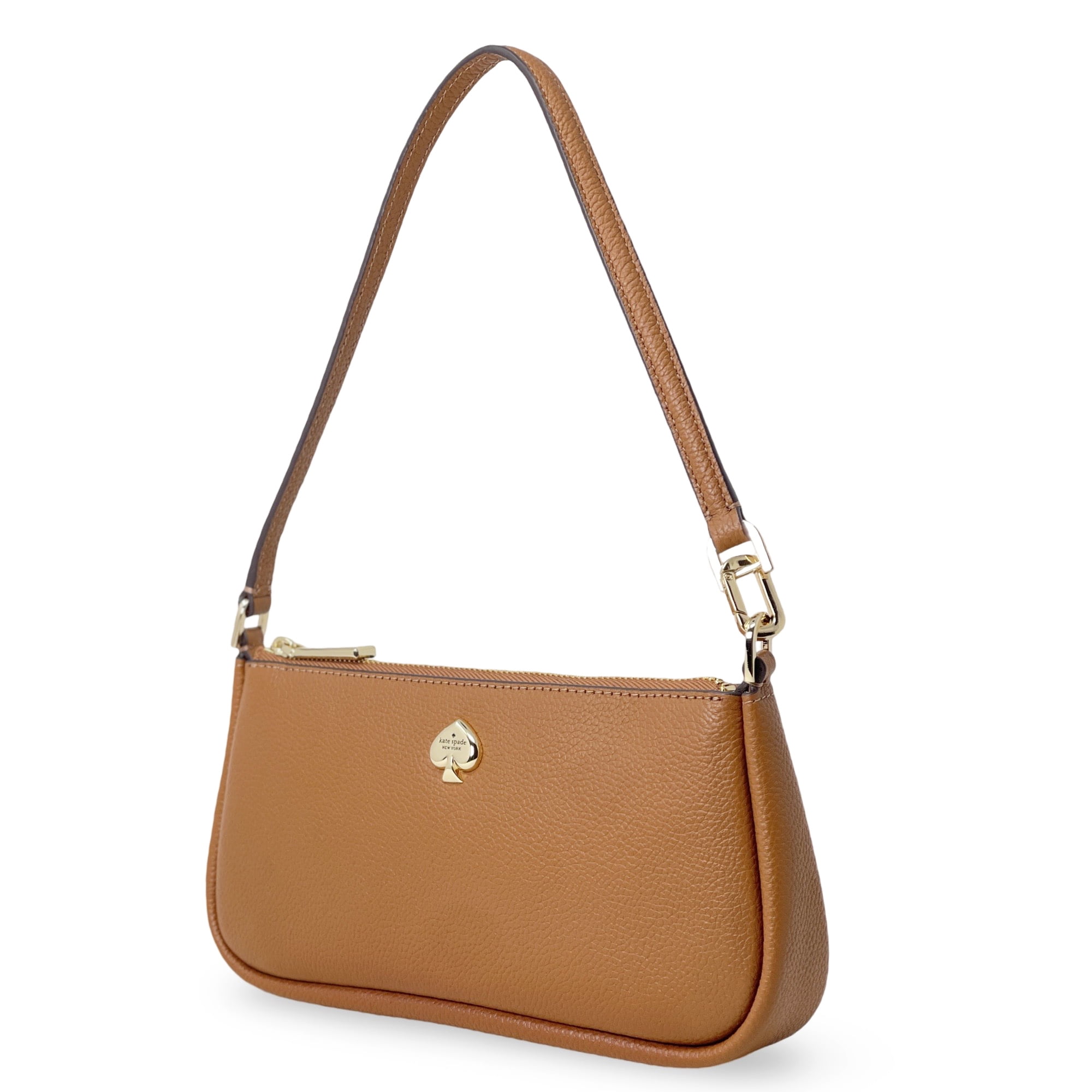 Kate Spade New York Women's Kayla Small Pebbled Leather Top Zip