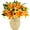 Orange Yellow, variant on KUNPENG  6Pcs Artificial Tiger Lily Fake Flowers Real Touch Lilies Flower with Stems Faux Lilys Plants for Easter Bouquet Wedding Floral Arrangements Home Table Centerpiece Decor(Rose Pink)