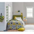 thumbnail image 3 of Saturday Park Triangles 100% Organic Kids' Cotton Sheet Set, Queen, 3 of 9