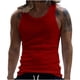 thumbnail image 1 of pstuiky Camiseta sin mangas para hombre, Camiseta deportiva de verano para hombre, de cuello redondo, lisa, de fitness Chaleco de hombre xxl, 1 of 7