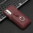 thumbnail image 2 of PU Leather Wallet Phone Case Compatible with Samsung Galaxy A13 4G,with Credit Card Holder 360° Rotating Ring Kickstand Shockproof Protective Rugged Phone Cover Snap Button Closure,Winered, 2 of 12
