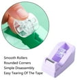 thumbnail image 4 of SEIWEI Cute Refillable Tape Dispenser Mini Tape Cutter Plastics Shell and Metal Blade (Green), 4 of 8