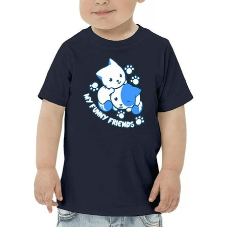 

Kittens Funny Friends T-Shirt Toddler -Image by Shutterstock 2 Toddler