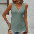 thumbnail image 5 of Ruyang Vest Tops for Women Summer Tops Ladies Camisole V Neck Sleeveless Casual Tank Summer Fashion Casual Top Women Shirts, 5 of 6