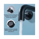 thumbnail image 2 of Grifo De Lavabo,  Bloosom Grifo De Pared Empotrado De Tres Orificios Negro, 2 of 4