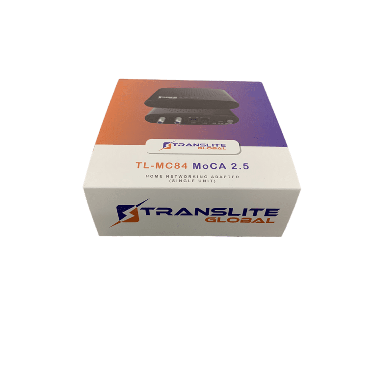 Translite MoCA 2.5 Network Adapter with 2 Gigabit Ethernet Ports