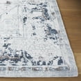 thumbnail image 3 of SAFAVIEH Mirage Bethanie Distressed Area Rug, Blue/Creme, 6' x 9', 3 of 10