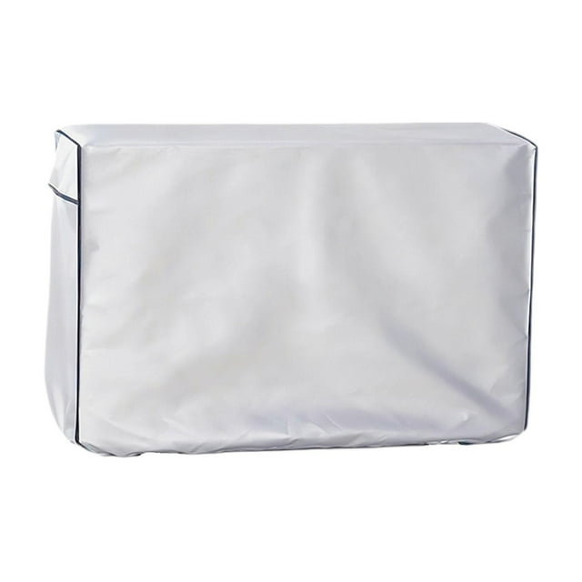 Cubierta para Aire Acondicionado Exterior Resistente Protege Unidad Central con Poliéster Impermeable Ventilación Fácil Instalación Adecuada para 96 cm x 40 cm x 70 cm