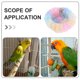 thumbnail image 2 of Nido de pájaros para jaula, cama colgante de felpa para pájaros, para cría de periquitos, casa de pájaros para Conure, periquito, cacatúa, agapornis, pinzón canario, mascotas pequeñas, 2 of 6