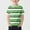 Green, variant on NAISIBABY Boys Graphic Tee, Crew Neck Striped Prints Short Sleeve Summer Casual Active T-Shirt Green 7-8T
