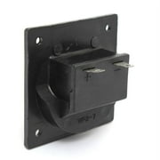Lindmeyers DSP Crossover Subwoofer 2-Wire Way Square Speaker Box, Black, 90x78mm, 60g