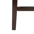 thumbnail image 4 of SAFAVIEH Nikita 26.5 in. H Modern Counter Stool with Ring, Brown, Set of 2, 4 of 11