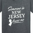 thumbnail image 4 of Inktastic Someone in New Jersey Loves Me Youth T-Shirt, 4 of 5