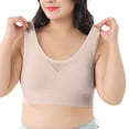 thumbnail image 4 of Yammkia Racerback Sports Bras for Women Sports Bras for Women High Support,Racerback High Impact Sports Bra Moulded Cup Workout Bra Push up (Light Purple,XXXL), 4 of 7