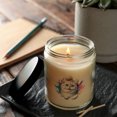 thumbnail image 4 of Funny Watercolor Adorable American Shorthair Peeking Through Torn Paper Effect Soy Wax Candle Cat Lover Kitten Owner Gifts 16oz White Vanilla Candle - 00026, 4 of 5