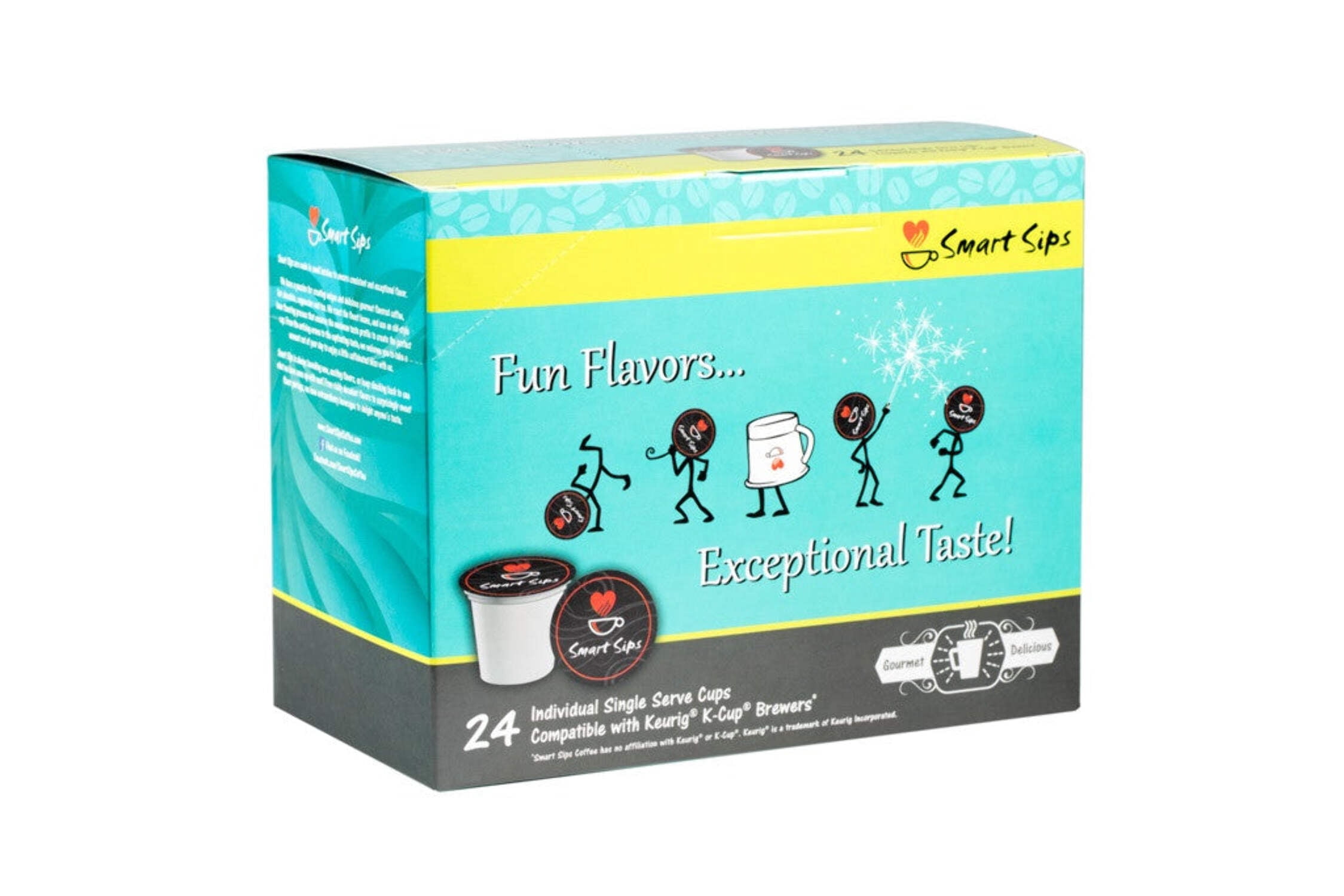 Cappuccino Variety Pack, Keurig K-cup Compatible, French Vanilla, Cinnamon, Hazelnut, Almond Cookie
