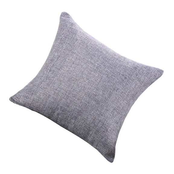ULTNICE Throw Pillow Case Flax Grey 1Pcs 20x20in