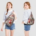 thumbnail image 4 of Travel Style Waterproof Sling Bag - Anti-Theft Scratch Resistant Crossbody Backpack for Students & Trendy Travelers, 4 of 4