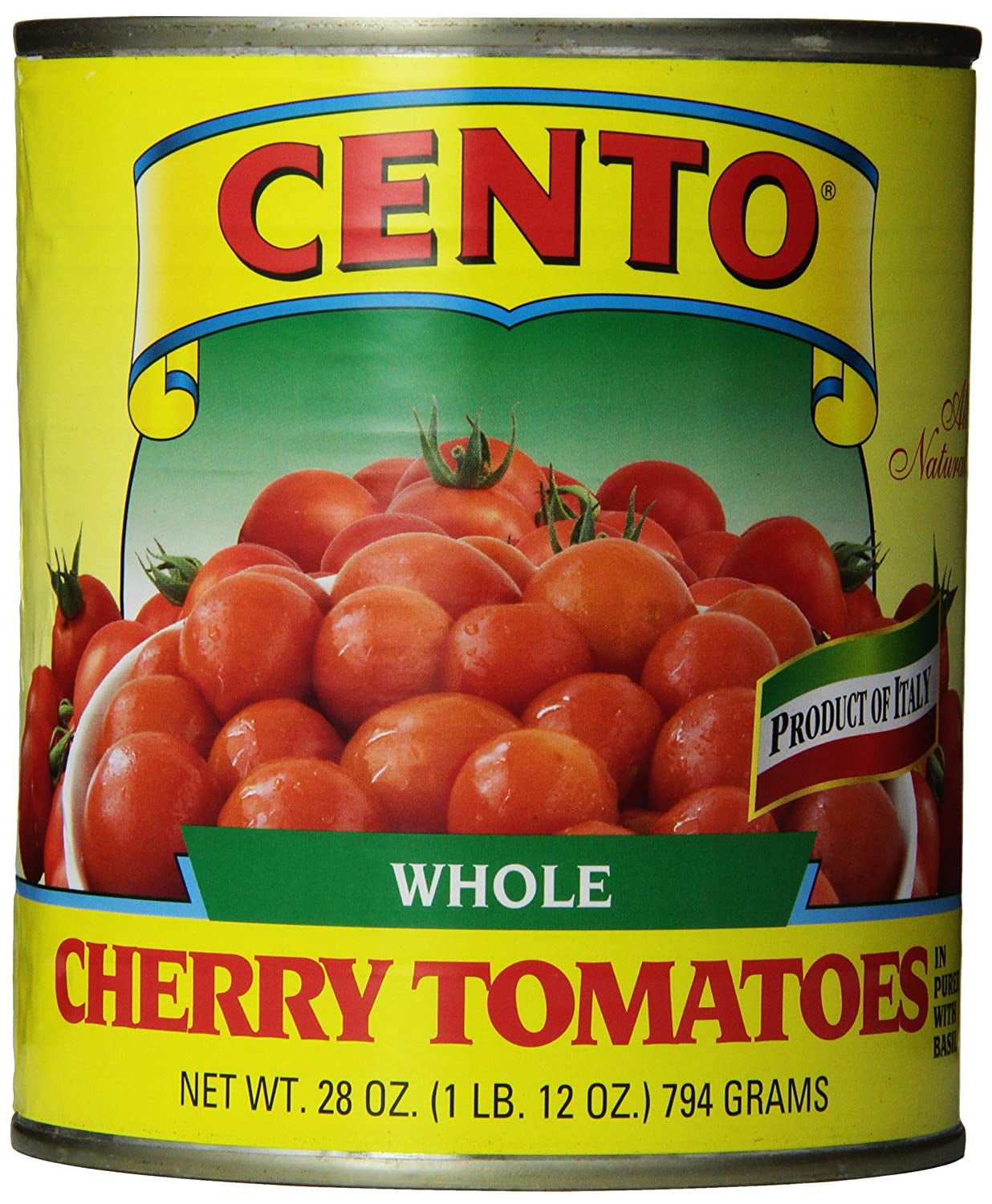 Cento Cherry Tomatoes, 28 Ounce (Pack of 6)