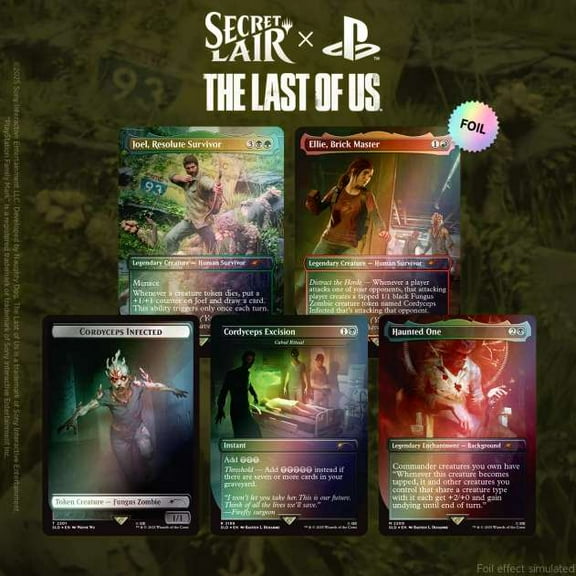 Magic the Gathering Secret Lair x The Last of Us Part I (Foil)