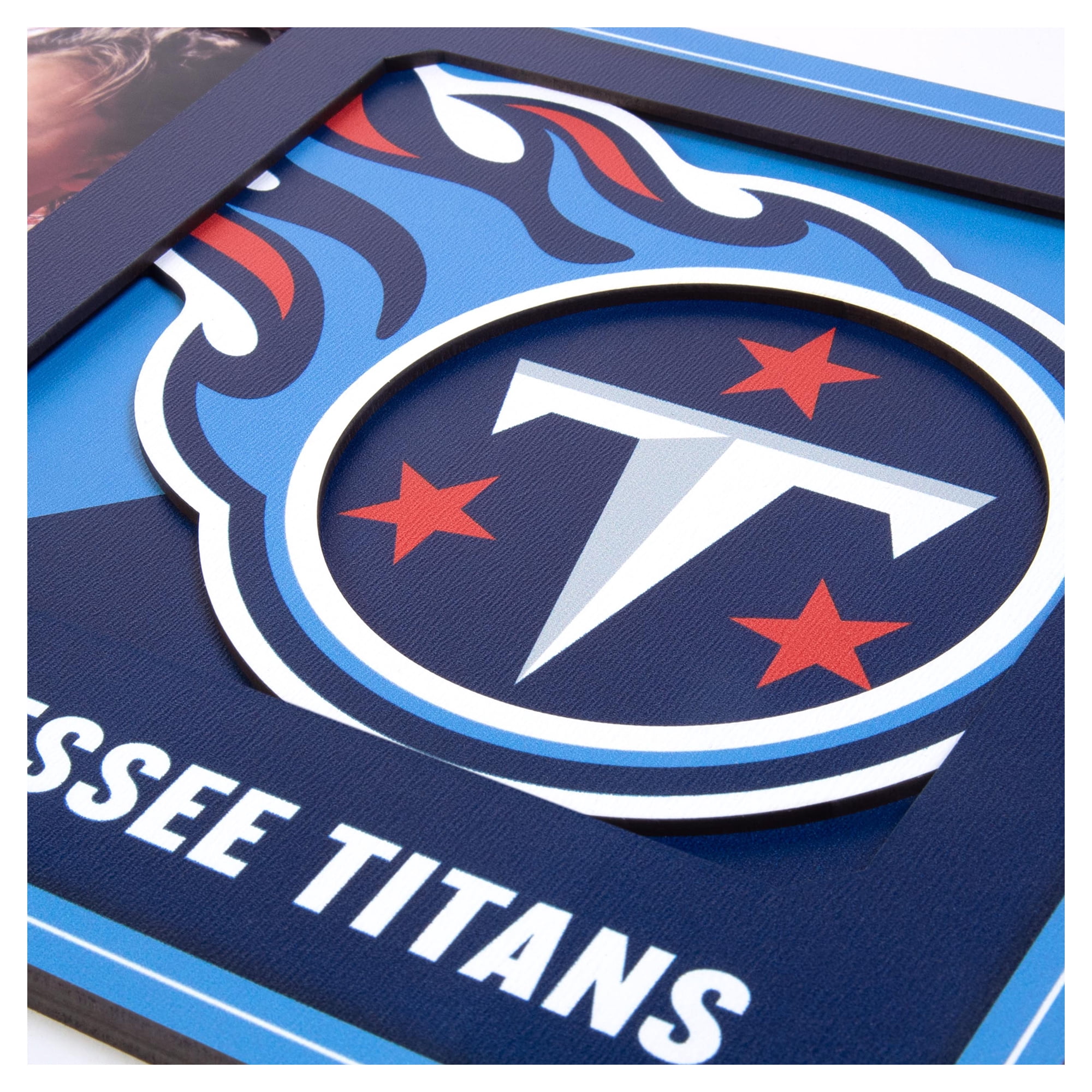 IDNA Tennessee Titans 3D Logo Series Picture Frame