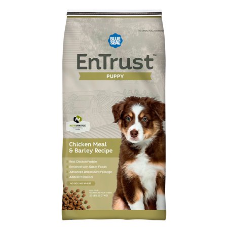 UPC: 0639139015502 | EnTrust Premium Puppy Dog Food Chicken Meal and Barley Recipe 20lbs