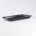 thumbnail image 2 of Unique Bargains 2 Pcs Baking Pan Rectangular Cookie Sheets Black 12.4*8.7*1.0in, 2 of 6