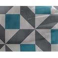 thumbnail image 4 of oneOone Georgette Viscose Fabric Triangle|Parallelogram & Square Geometric Print Fabric BTY 42 Inch Wide, 4 of 4