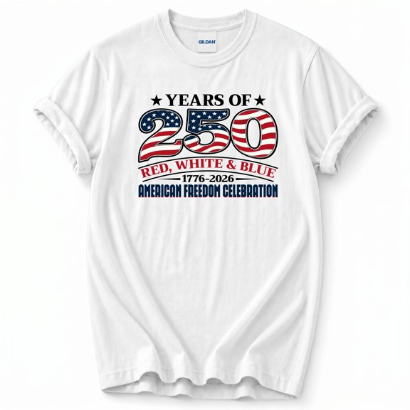 America 250 Years Shirt 1776-2026 T-Shirt – Patriotic Heritage – Independence Celebration