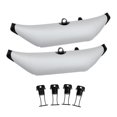 thumbnail image 1 of Pack 2 estabilizadores de estabilizadores inflables para pesca en kayak + 4 tapones para imbornales Cola Estabilizador de estabilizador de kayak, 1 of 8