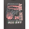 thumbnail image 2 of Wonder Nation, Boys' & Big Boys' Graphic Tee, All Net All Day, Sizes 4-18, 2 of 3