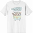 thumbnail image 4 of Scooby Doo The Mystery Machine Men's White Crew Neck Short Sleeve Tee-XXL, 4 of 6