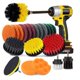 thumbnail image 1 of 22 Piezas Cepillo de Limpieza de Taladro, Kit de Accesorio de Cepillo de Taladro Eléctrico Limpieza Cocina Baño Azulejo Lechada Alfombra de Piso Coche Fregador Parrilla Turbo Sailing Electrónica, 1 of 5